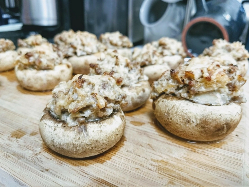 The Ultimate New Year's Eve Appetizer: Famous Stuffed Mushrooms