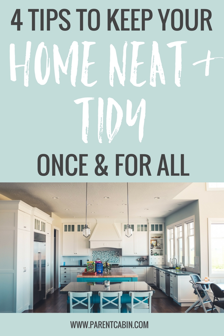 Whether you love giving your home the mini makeover it needs or you dread it every year, Spring is the perfect time to organize your home.  When looking at the organization in your home, here are four of the easiest and most effective ways to keep your home neat and tidy.