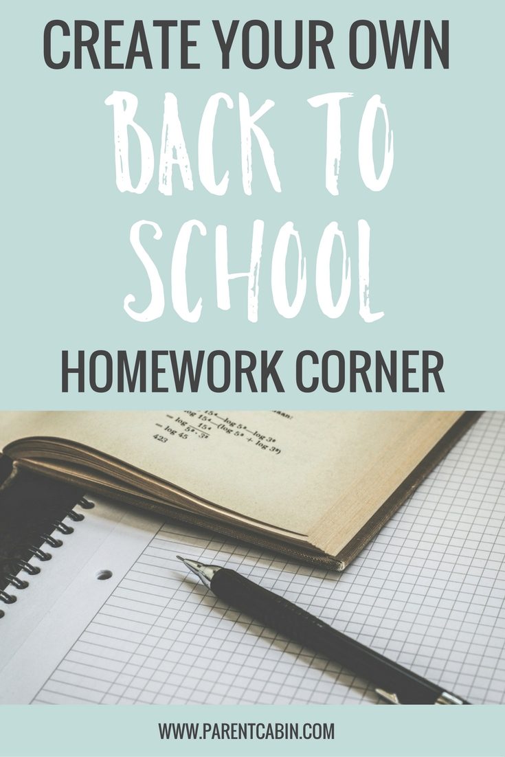 Use these 6 tips to create a dedicated back to school homework station in your home to help your children focus on their work and tune out distractions.
